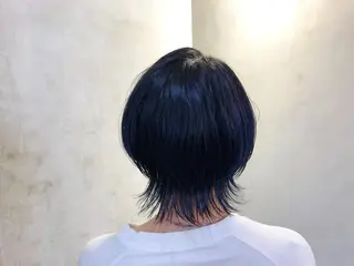 ショート カラー レイヤー/ウルフ/ ハッシュカット/そらのヘアスタイル