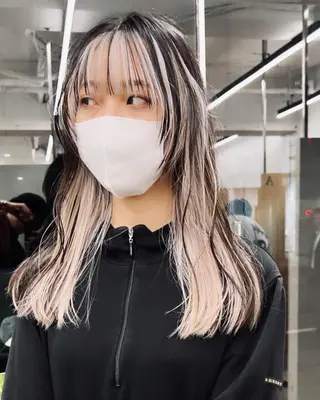 セミロング カラー カラー系/カット特化 🟠オオタキマサシのヘアスタイル