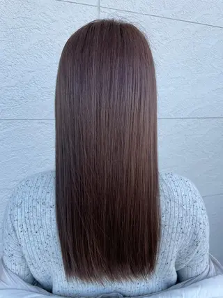 ロング カラー 鵜飼 真伍のヘアスタイル
