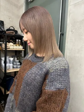 カラー SALTWATER AYARIのヘアスタイル