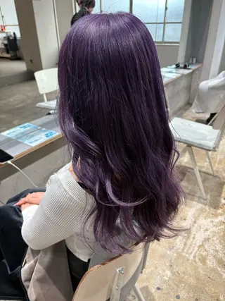 ロング 玉置 七海のヘアスタイル