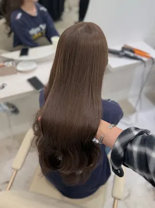 ロング 髪質改善× ブリーチなしyutoのヘアスタイル