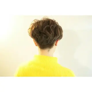 ショート クニモトハルナ ボブ/柔らかカラーのヘアスタイル