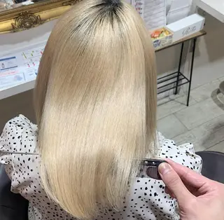 ミディアム 🦄🫧‪透明感 絹髪特化🫧🍓のヘアスタイル