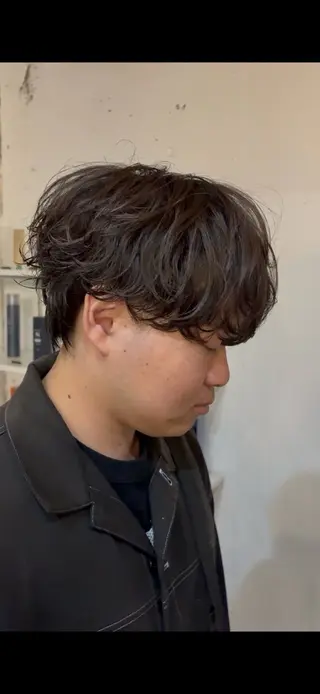 パーマ メンズ パーマ特化/ カラー/廣田歩のヘアスタイル