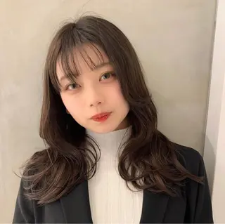 ロング カラー TSUYOSHI 韓国ヘア/くびれヘアのヘアスタイル