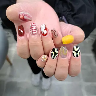 ネイル Nail mood デザイン持ち込みokのネイルデザイン
