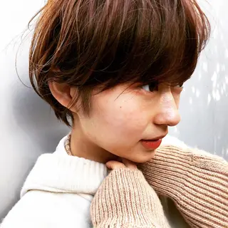 ショート ショート/ボブ /パーマ🌿柏原良亮のヘアスタイル