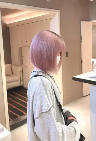 ミディアム カラー ヘアアレンジ 全国No.1歴あり HINATA🥇のヘアスタイル