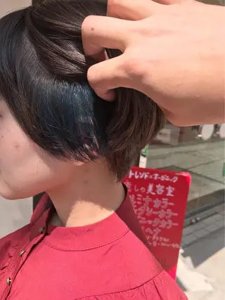 ショート カラー 🫟Blanco🫟 Color&Careのヘアスタイル