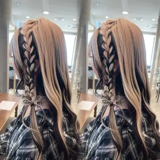 ロング ヘアアレンジ 横浜アレンジ/メンズ カット/yuukaのヘアスタイル