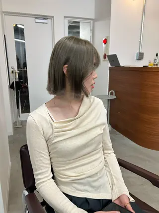 ロング カラー 大阪梅田/ イマムラミヅキのヘアスタイル
