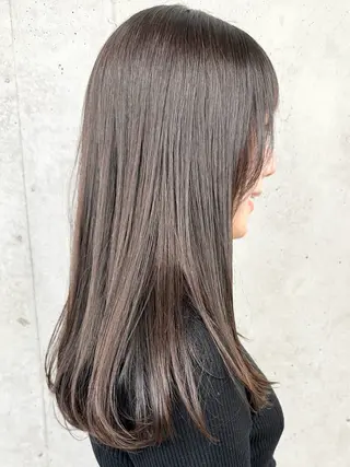 セミロング 小顔ボブ/お悩み解決 /ボブパーマ/とういのヘアスタイル