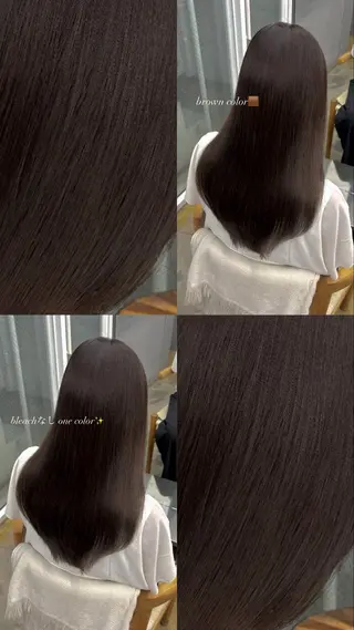 ロング カラー 𝐀𝐦𝐞𝐫𝐢 /透明感カラーのヘアスタイル