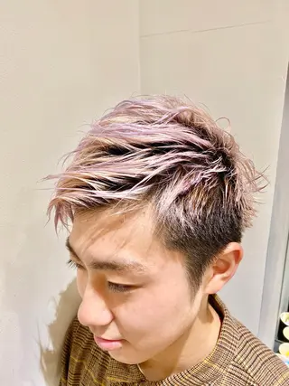 ショート カラー メンズ KEN KENのヘアスタイル