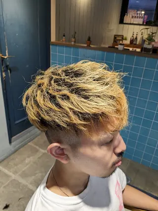 メンズ alushe 岡 陽子のヘアスタイル