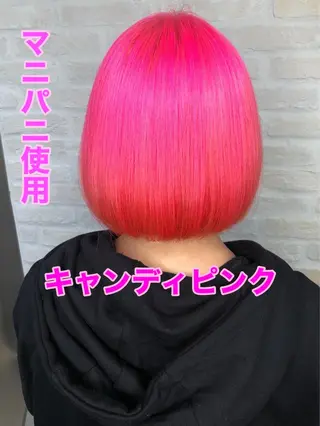 ショート カラー Soleria 田中慎一のヘアスタイル