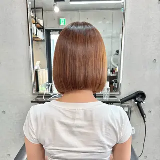 ショート カラー パーマ ショートボブ髪質改善 縮毛矯正のプロ山道潤のヘアスタイル