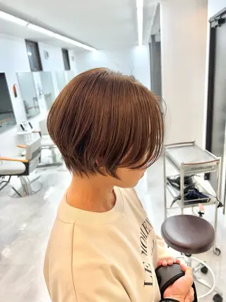 ショート カラー ヘアアレンジ フウト/メンズカット /メンズパーマのヘアスタイル