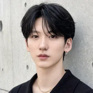 メンズ シャドウ/フェザー ニュアンスヘアメンズのヘアスタイル