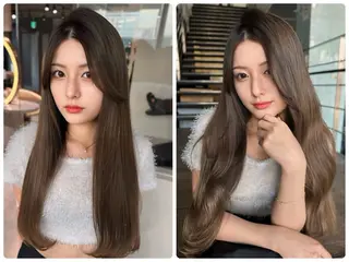 ロング カラー 北九州①の艶髪師♥️ ♣️♦️♠️翔大のヘアスタイル