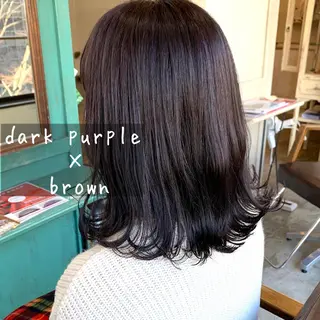 ミディアム カラー ヘアアレンジ 🌻あいり merci.🌻のヘアスタイル