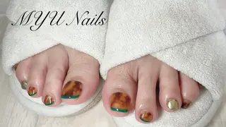 ネイル ニュアンスネイル🌈 MYU Nailsのネイルデザイン