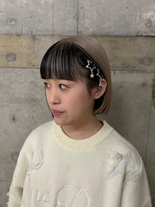 カラー wewe: momoeのヘアスタイル