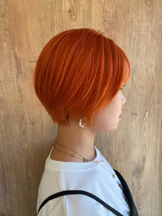 ショート カラー 小坂 麻綾のヘアスタイル