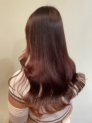 ロング カラー 烏丸韓国ヘア🇰🇷 ayaka🎀のヘアスタイル