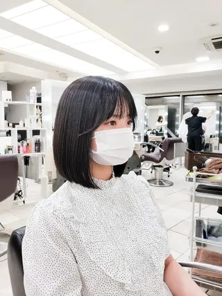 ミディアム ボブ・ロブ　福田 泰久✂️✨のヘアスタイル