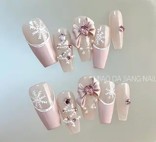 ネイル 長さだし専門店 M2　rikaのネイルデザイン