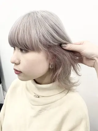 ミディアム ダブルカラー/ -KOKO-本八幡のヘアスタイル