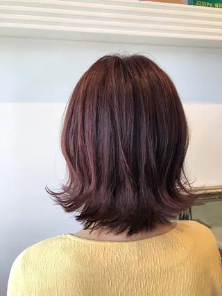 ミディアム カラー 💐パーソナルカラー /市橋加菜💐のヘアスタイル