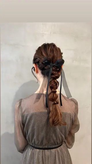 ロング ヘアアレンジ タナカ カナ🫧のヘアスタイル