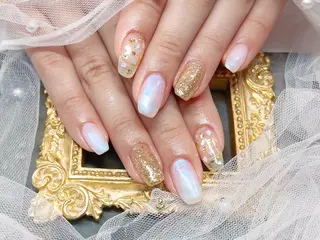 ネイル マジック ミラーのネイルデザイン