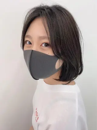 セミロング カラー パーマ ヘアアレンジ メンズ キッズ ネイル マツエク・マツパ 🫧渋谷美容師 たくみ🫧のヘアスタイル