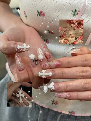 ネイル Sora nail 長さ出し専門店のネイルデザイン