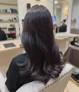 ミディアム 大人韓国ヘア🎀 しょうこLuanaのヘアスタイル