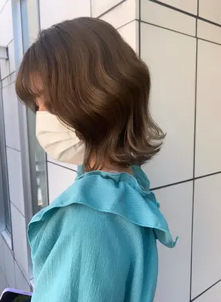 ミディアム カラー 💘大人可愛く💘 Natsuki❥❥❥のヘアスタイル