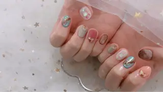 ネイル MiKi Nai池袋 長さだし得意のネイルデザイン