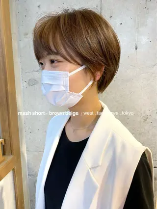 ショート カラー 竹嶌 健吾のヘアスタイル