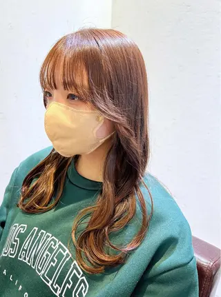 ロング カラー 韓国ヘア×髪質改善 /yoshikaのヘアスタイル