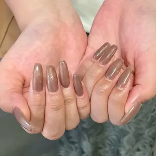ネイル By moonネイル 🌷ワンホン/韓国風のネイルデザイン