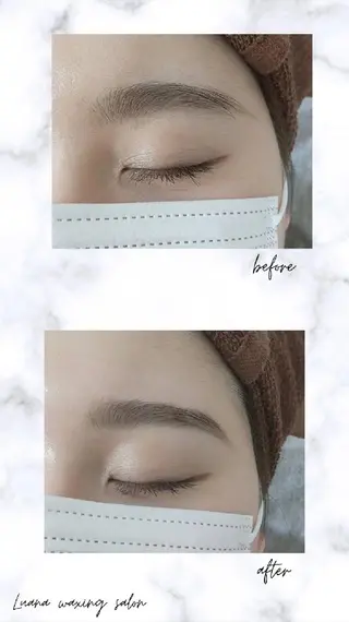 アイブロウ Luana wax 🐚根本のエステ・リラクイメージ