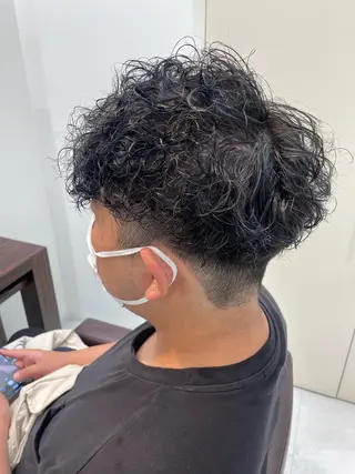 カラー パーマ メンズ 【千葉駅南口歩1分】 MAKAのヘアスタイル