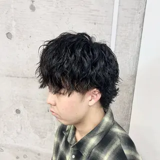 ミディアム Rikito .のヘアスタイル