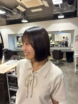 ショート unsarto所属・レイヤー💫パーマ 🌙 nanacoのヘアスタイル