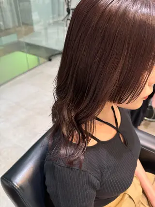カラー 🍪ﾖｼｲﾊﾙﾈ🍪 ﾗﾍﾞﾝﾀﾞｰｶﾗｰのヘアスタイル