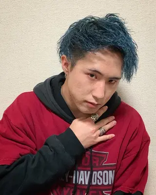 ショート カラー パーマ ヘアアレンジ メンズ キッズ ネイル マツエク・マツパ アイブロウ 🔷横浜1のパーマ 職人🔷将太郎のヘアスタイル